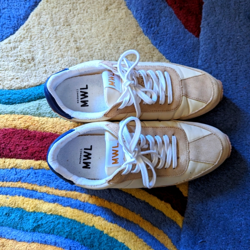 Madewell Suede Sneakers women's size 8